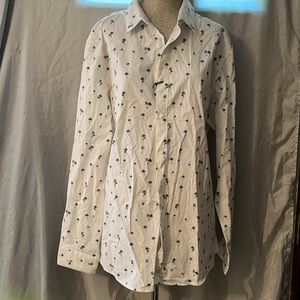 Palm Tree Dress Shirt